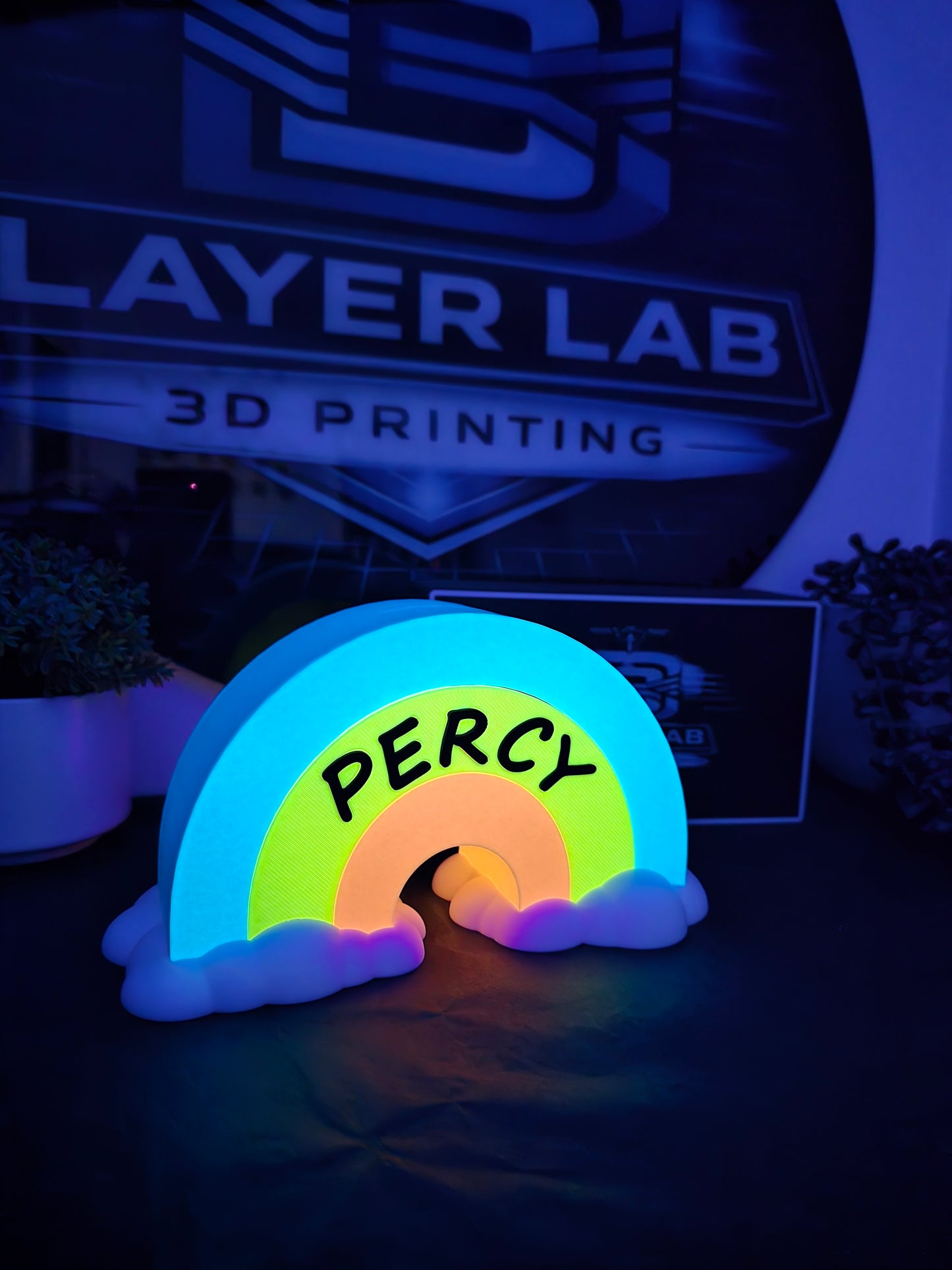 Rainbow Glow Money Box