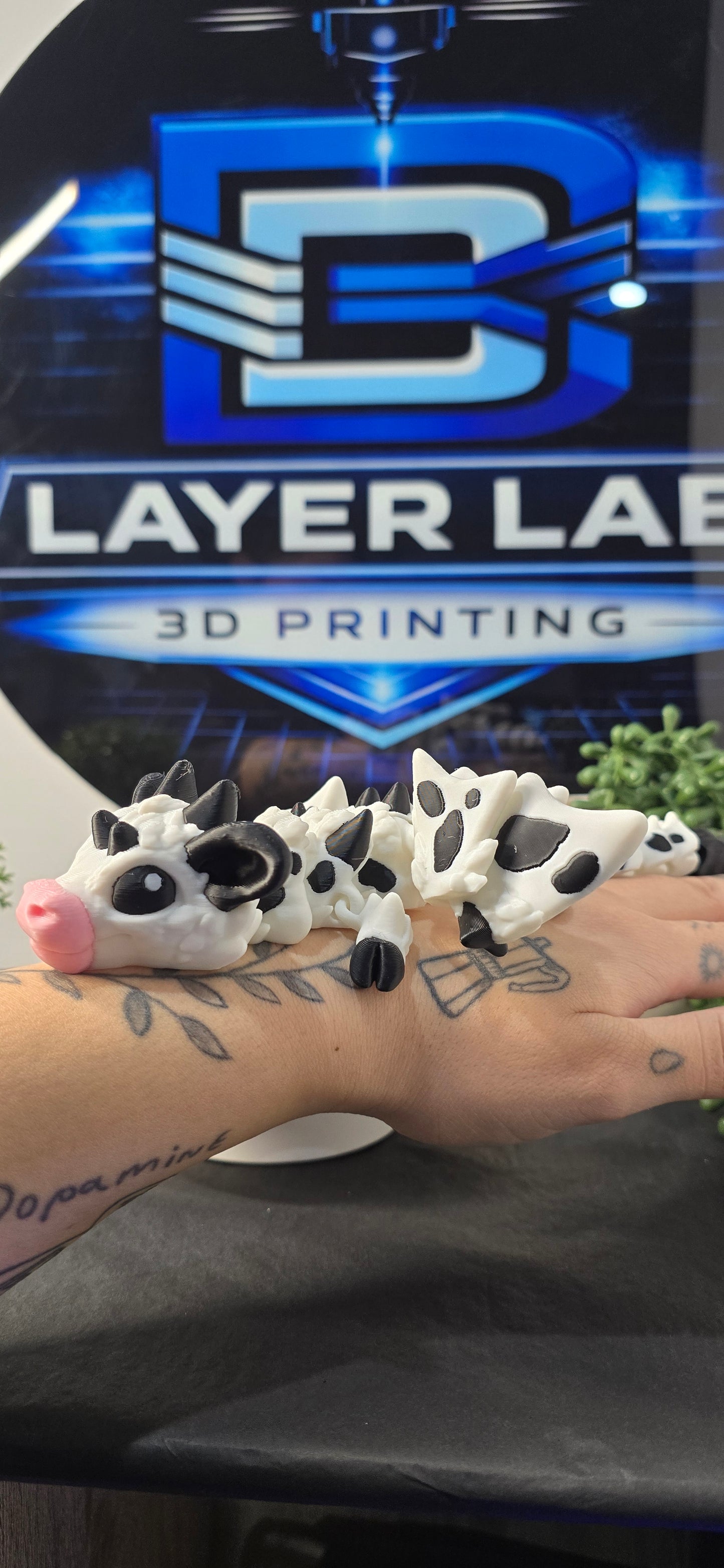 Cow Dragon – Articulated Fantasy Companion