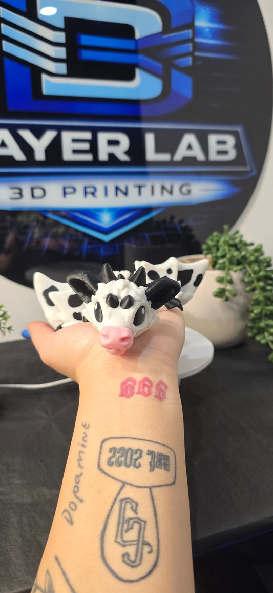 Cow Dragon – Articulated Fantasy Companion