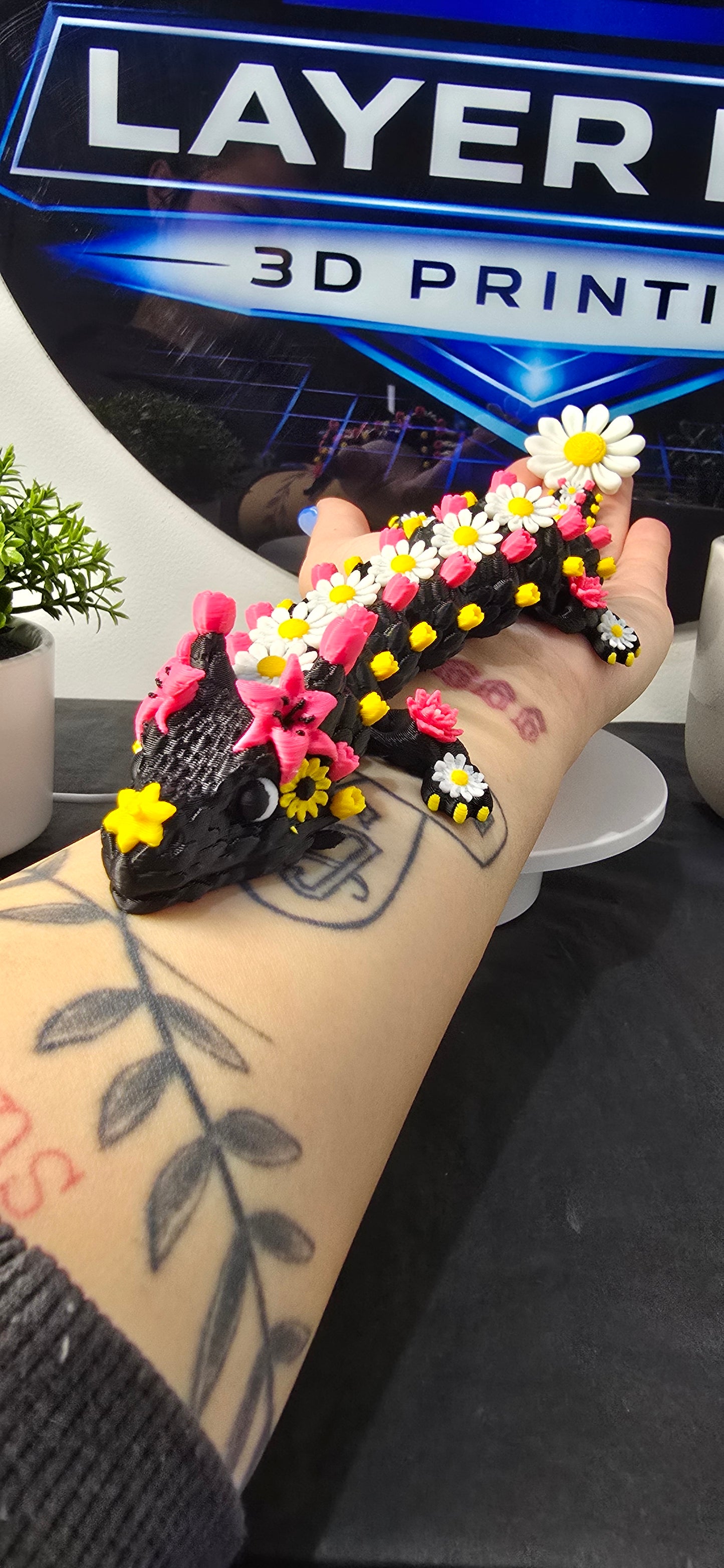 Floral Axolotl