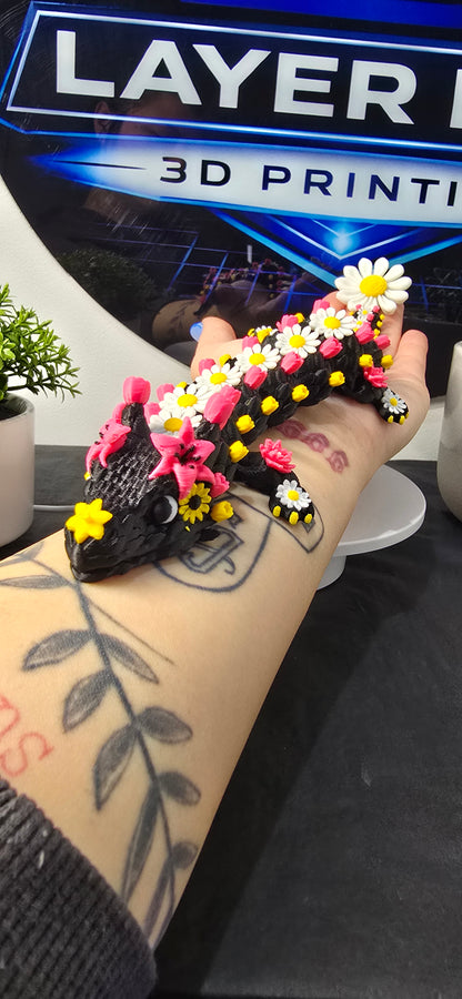 Floral Axolotl