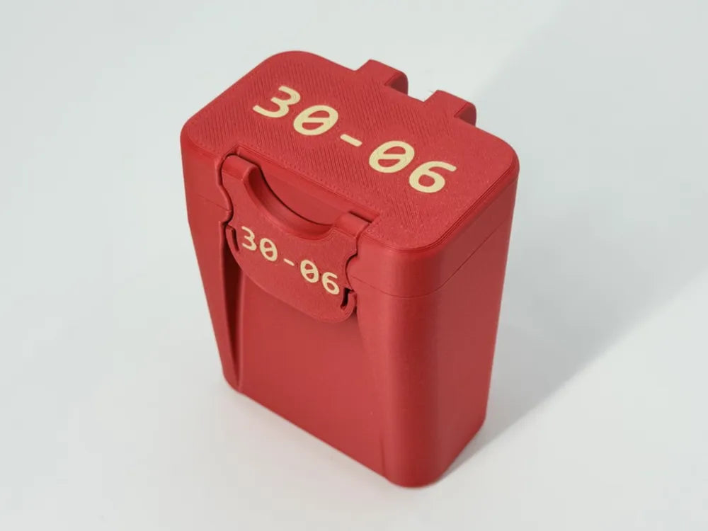Pocket Ammo Container | Compact Hunting & Range Ammo Box