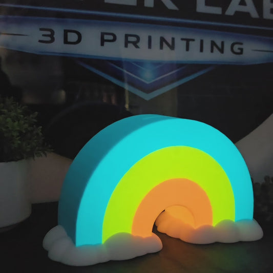 Rainbow Glow Money Box
