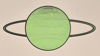 Luma Nights - Glow-in-the-Dark Planets Wall Decor | 3D Printed Solar System Set for Kids | Galaxy Room