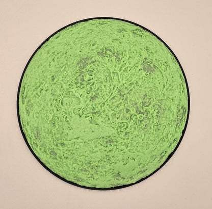 Luma Nights - Glow-in-the-Dark Planets Wall Decor | 3D Printed Solar System Set for Kids | Galaxy Room